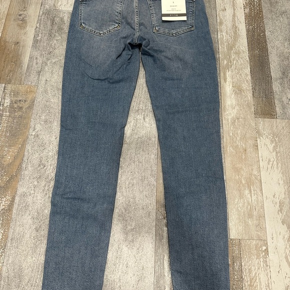 ANTHRO Pilcro and the Letterpress Script Pearl High Rise Skinny Jeans Sz 25 - Picture 7 of 12